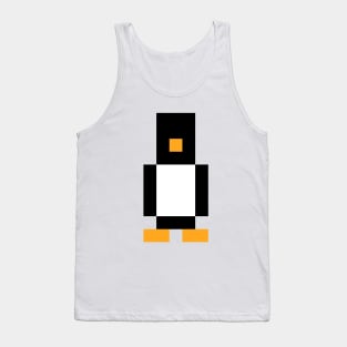 Pixel Penguin Tank Top